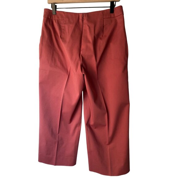 Antonio Melani Red Wide Leg Trouser Women's Size 8 - Picture 2 of 3